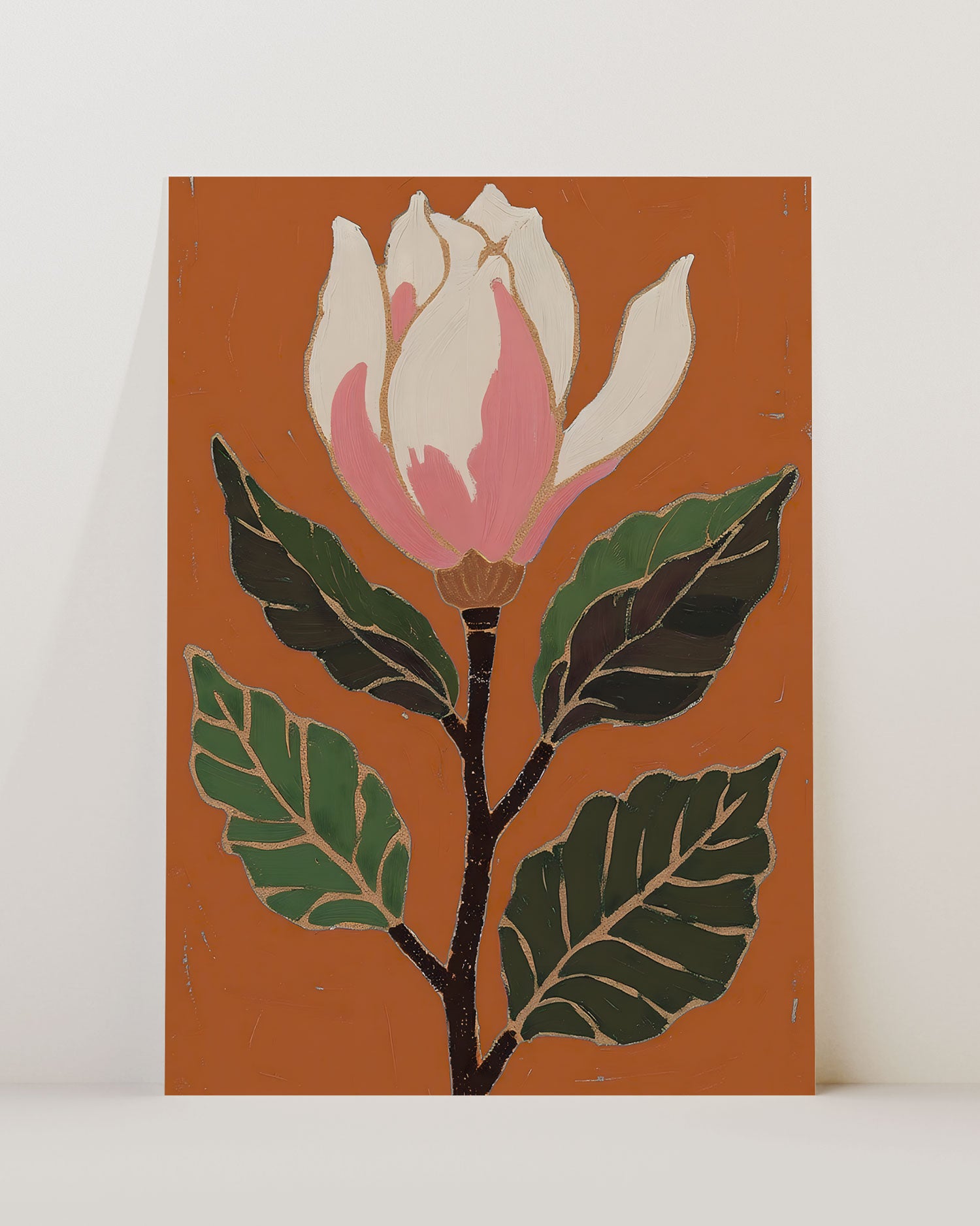 Burnt Sienna Magnolia